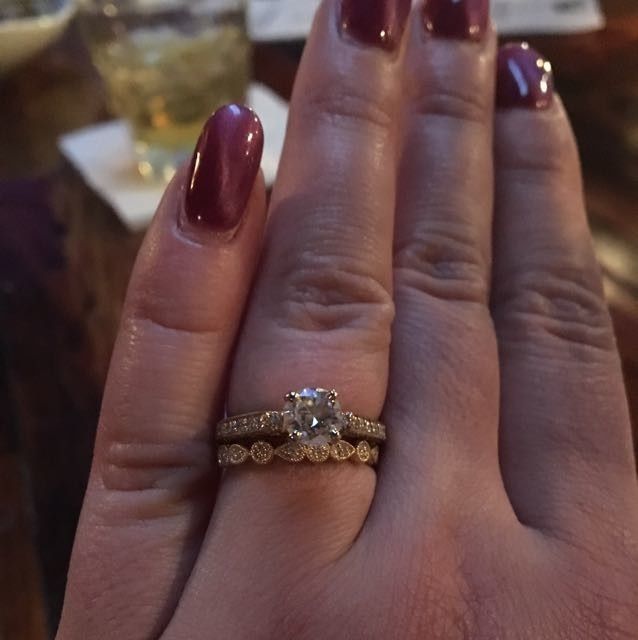 Show me the wedding bands....