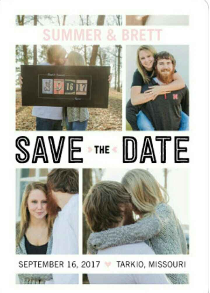Save The Date & Wedding Invites