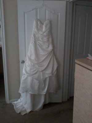 picked up my dress this weekend!!!!!!!! :)