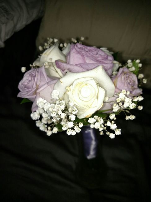 Faux flower bouquets