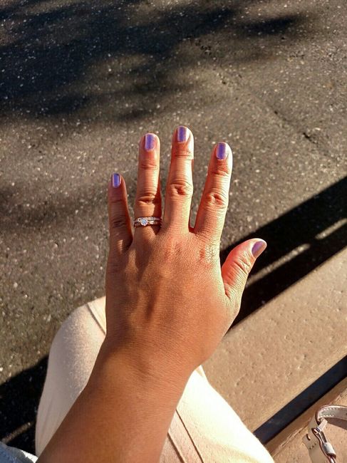 Let's see those beautiful rings lady's!