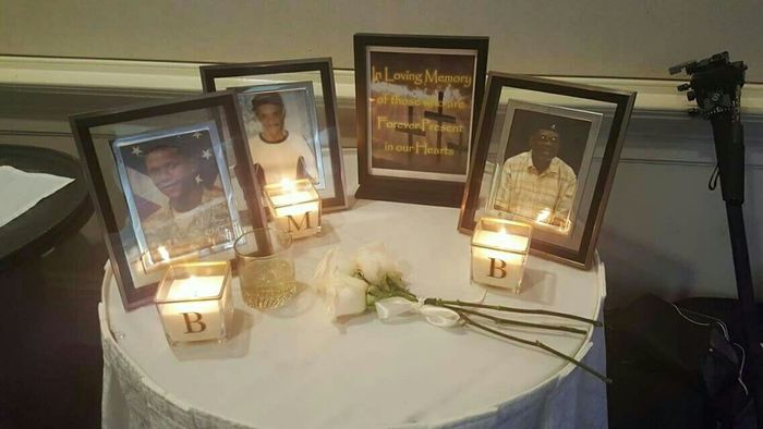 Memorial tribute to loved ones