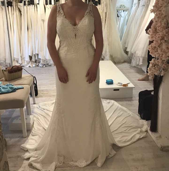 Wedding dress too sexy? 2