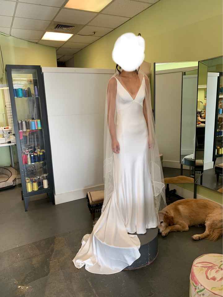 Dress regret is gone, absolutely in love after my second fitting