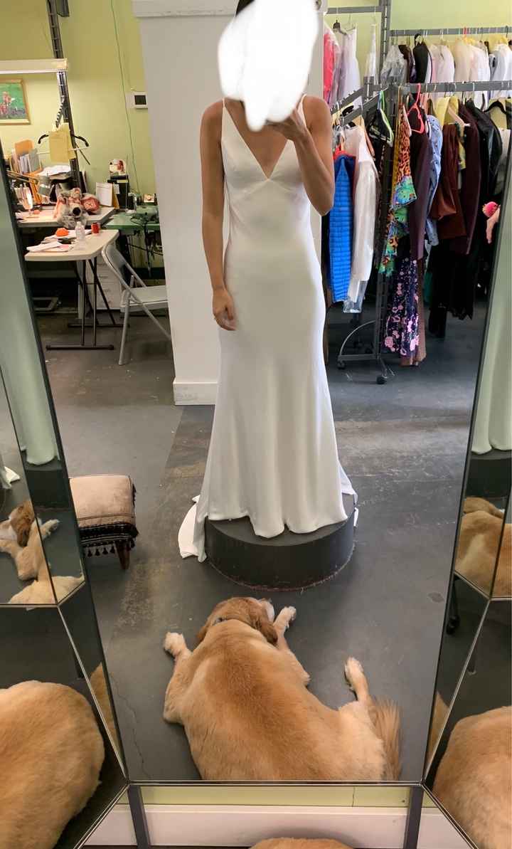 Feeling dress regret two months out. Should i change? - 2