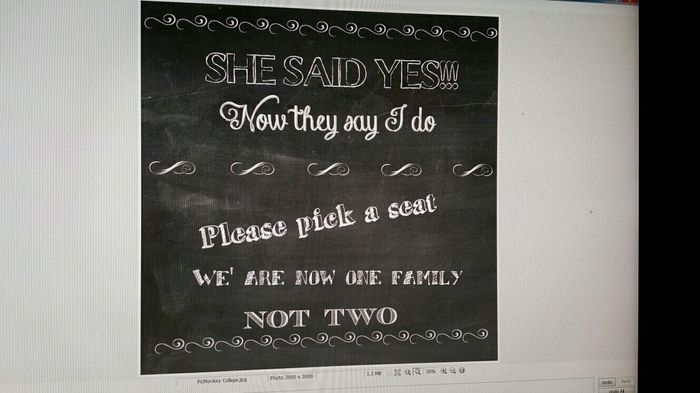 Wedding Signage and DIY
