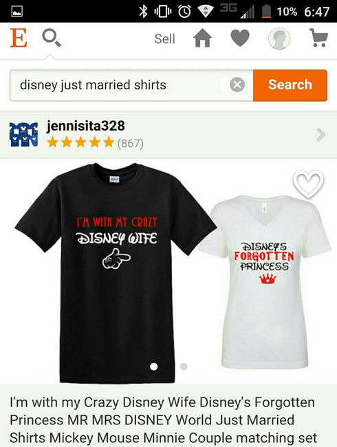 Honeymoon T-shirts!