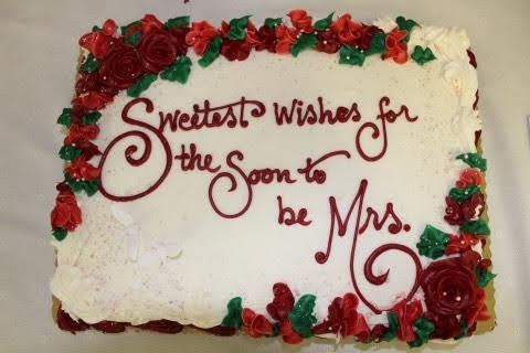 The beautiful cake!