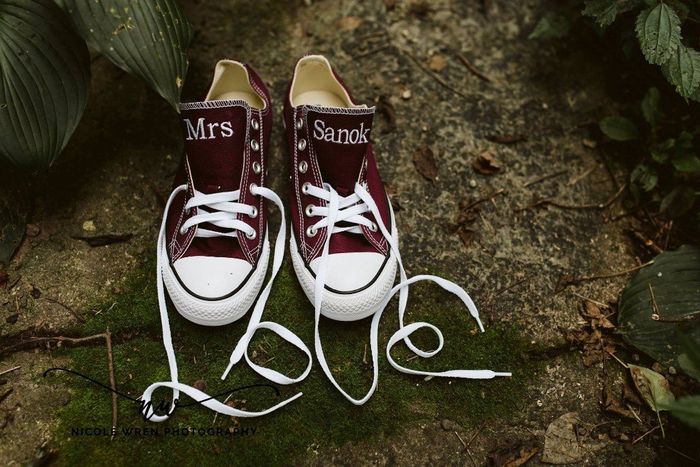 Converse for the Wedding Party 1