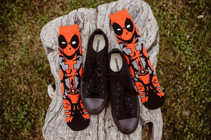 He loves deadpool!