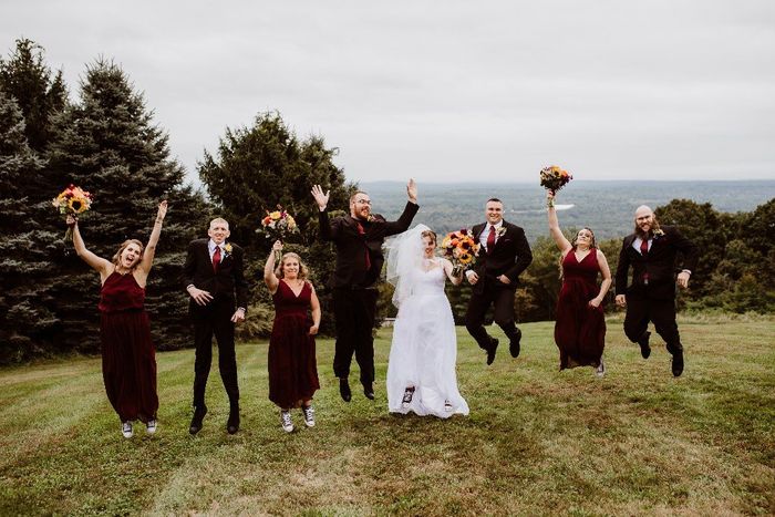 Jumping for joy!