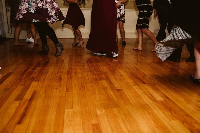 Then everyone joined us on the dance floor!