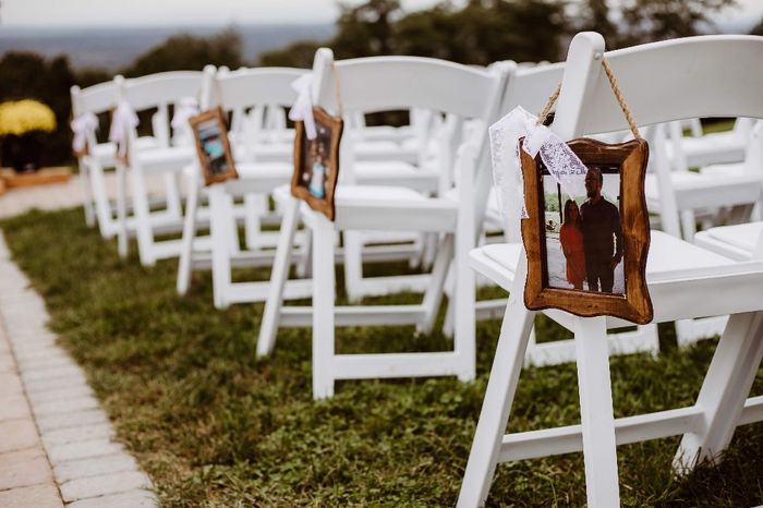 Aisle decor!