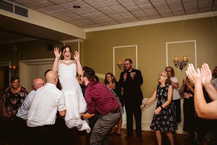 We ended up doing the Hora! 