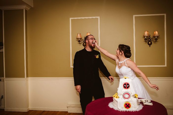 Cake! We were nice! Then I did this!