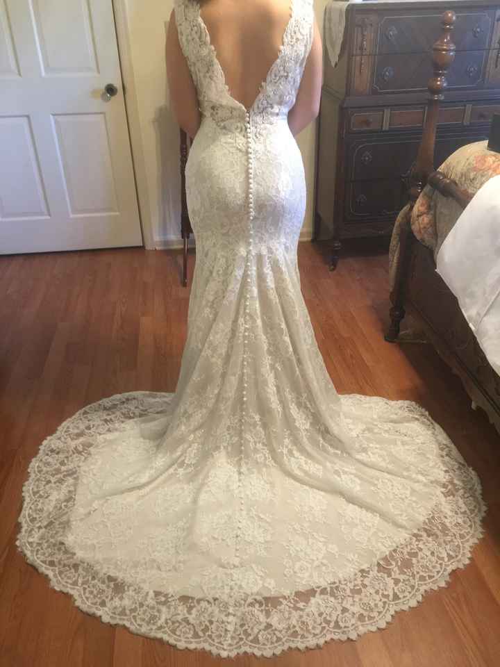 Freaking out..not liking my dress a couple weeks before the Wedding.