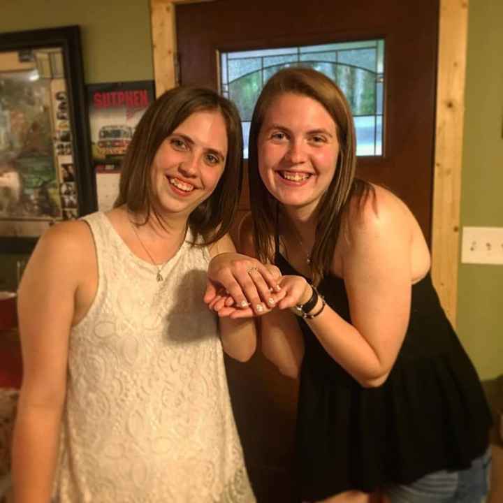 Me and my little sister and Maid of Honor! 