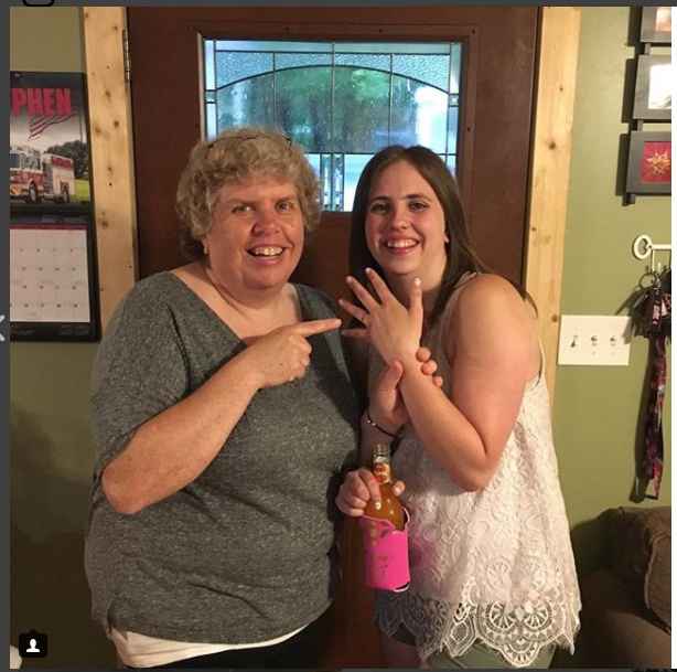 The picture my mom posted!
