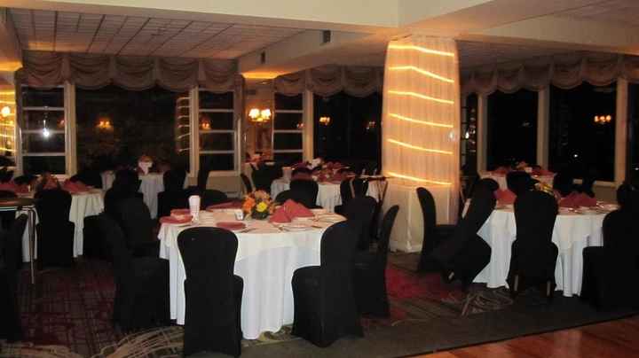 Reception room! Or if it rains Ceremony room also!