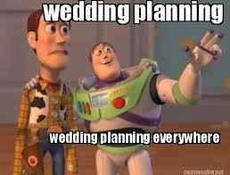 I am planning a wedding, friend of mines wedding is the week after mine, and one of my bridesmaids i
