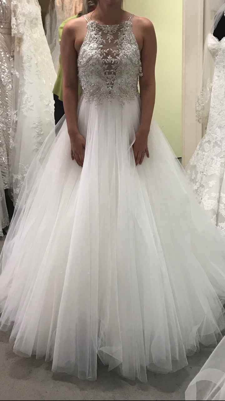 Tulle dress alterations - 2