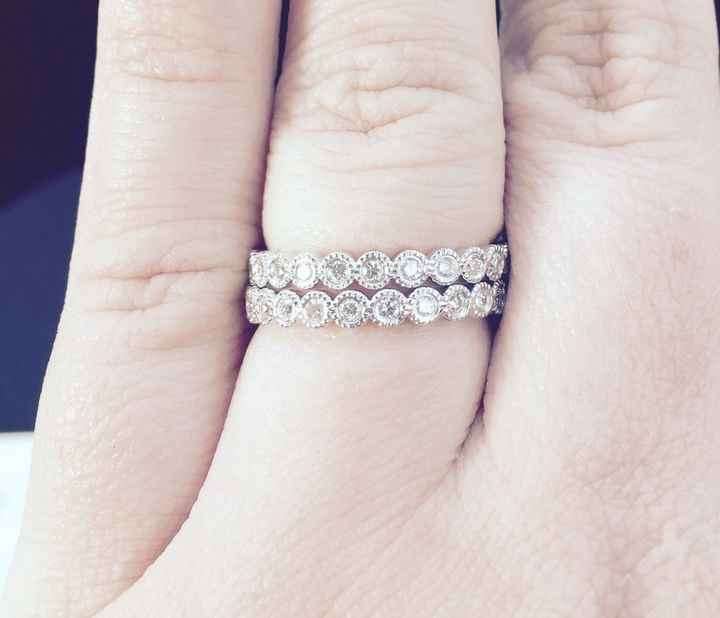 Picked up my wedding bands today!
