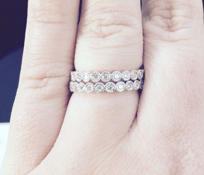 Picked up my wedding bands today!