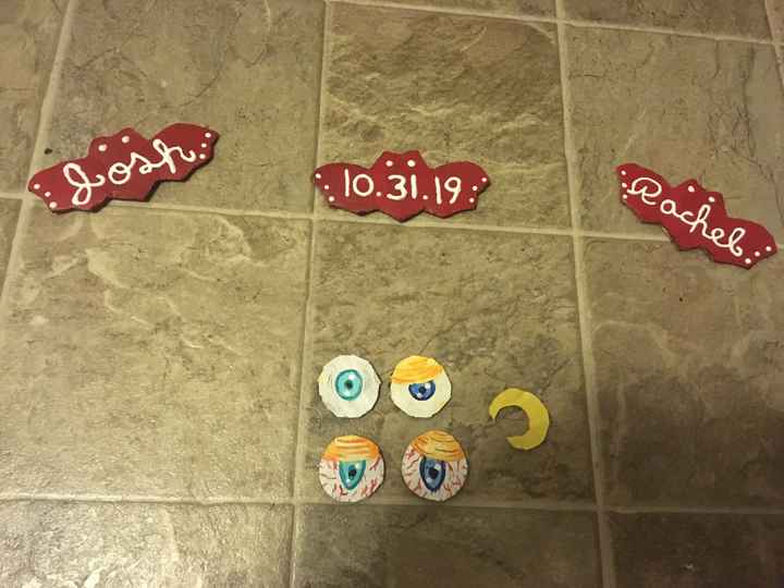 Halloween wedding: the Artist way 👻! - 2