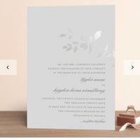 Lowercase names wedding invitations - 1