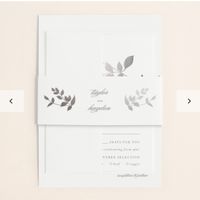 Lowercase names wedding invitations - 2