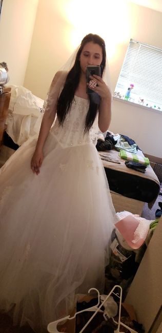 My Wedding dress!! Now let me see yours!! 6