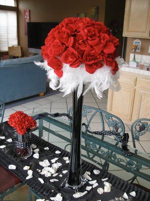 further improvement with the centerpieces.