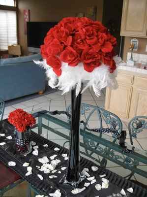 further improvement with the centerpieces.