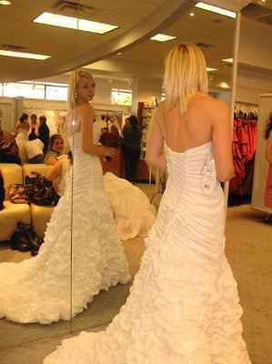 The Gown Has Arrived.