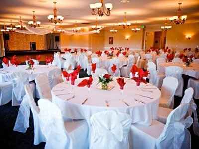 Feather Centerpieces.