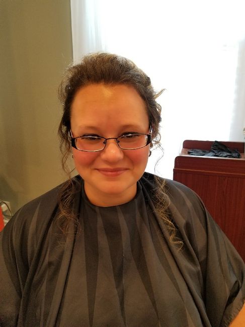 My hair and makeup trial!! Good and bad - 7