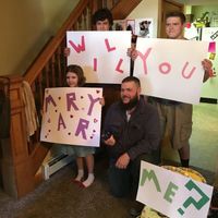 How did (he/she) propose?