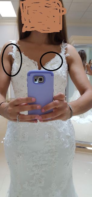 Wedding is 3 weeks away and my dress is a disaster :( 1