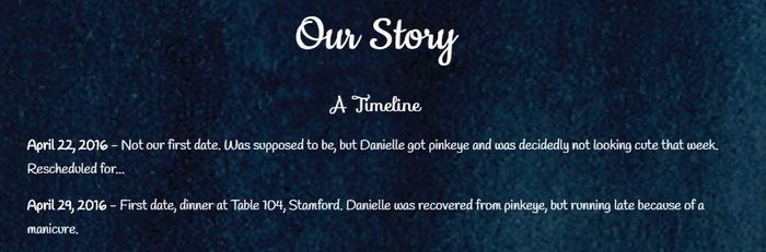 We met on Tinder Verbiage 2