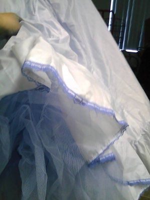 Dyed my crinoline! Yay, Pics!