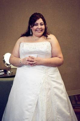 What makes a girl smile again? Dress and Rings:)