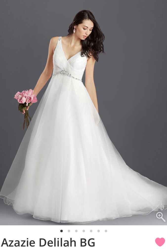 Who is your wedding dress designer? - 1