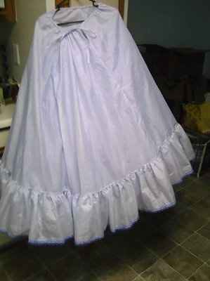 Dyed my crinoline! Yay, Pics!
