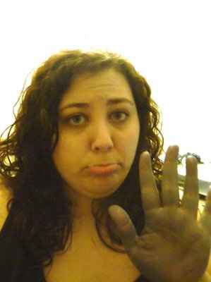 Dyed my crinoline! Yay, Pics!