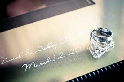 What makes a girl smile again? Dress and Rings:)