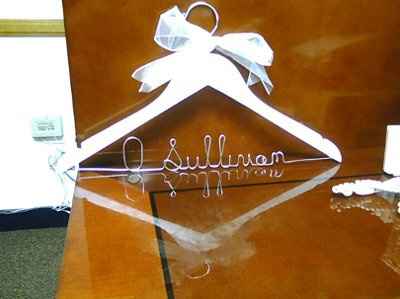 I got my name hanger!!!