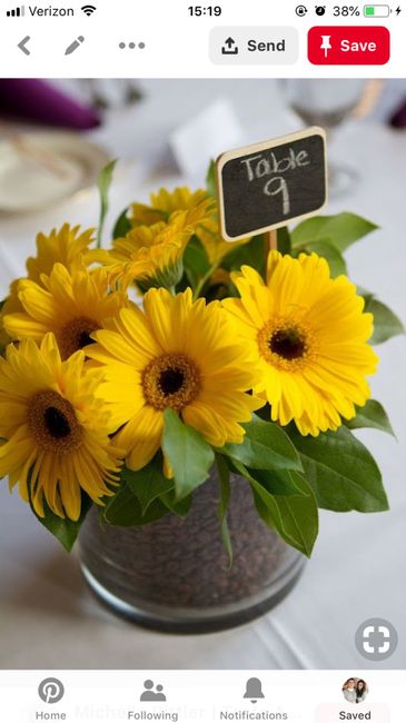 Centerpieces for Rectangle Shaped Tables? 2