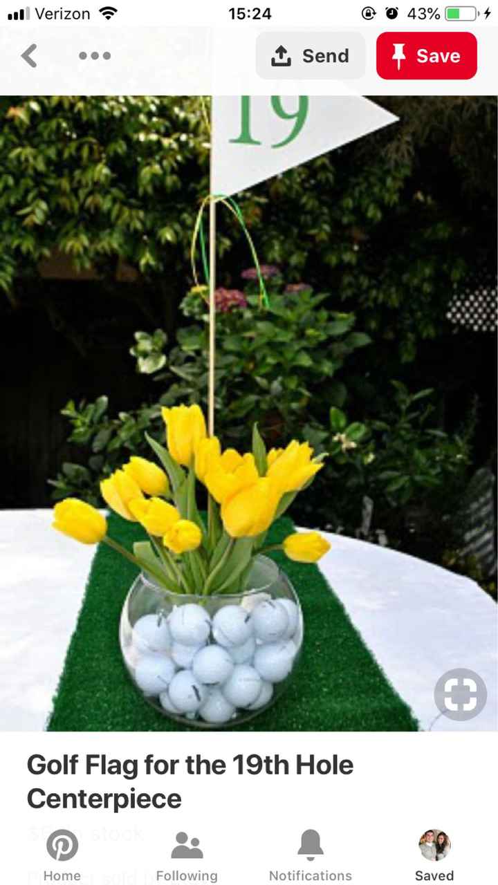 Centerpieces for Rectangle Shaped Tables? - 1