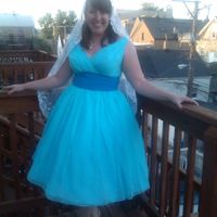 I got my BLUE dress!