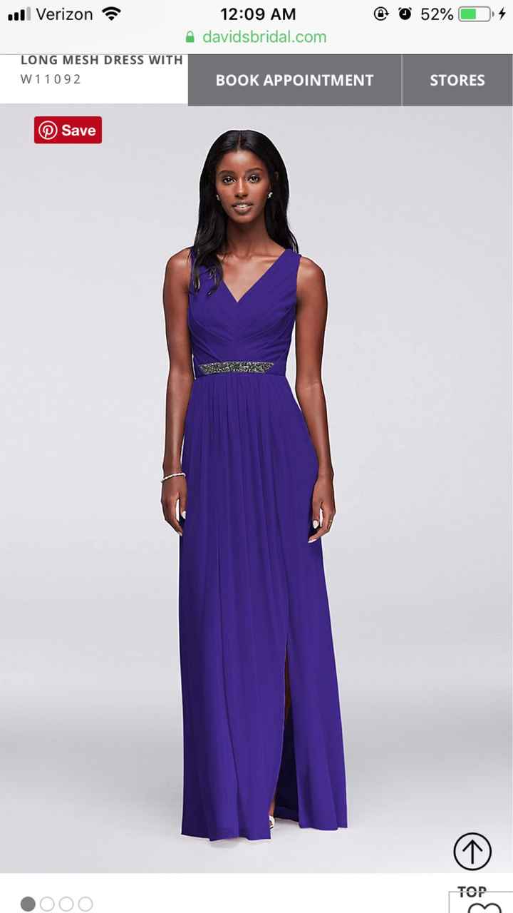 David’s bridal - bridesmaid dresses! - 1